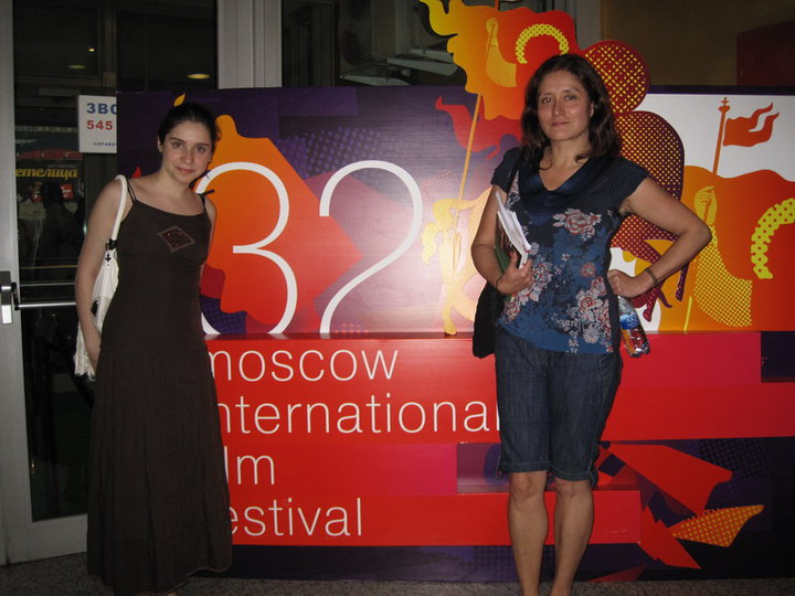 Catalina Saavedra Pérez, actriz chilena de teatro, cine y televisión. Miembra del Jurado oficial del 32 Festival Internacional de Cine de Moscú.Intérprete - Anna Ermanok