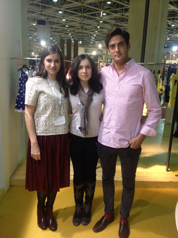 Spanish language interpreter in Moscow A. Ermanok with SANMAR company during CPM fair in Moscow.